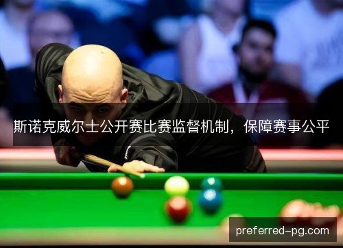 斯诺克威尔士公开赛比赛监督机制,保障赛事公平 斯诺克威尔士公开赛比赛监督机制,保障赛事公平